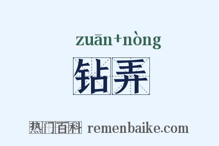 钻弄是什么意思的图片